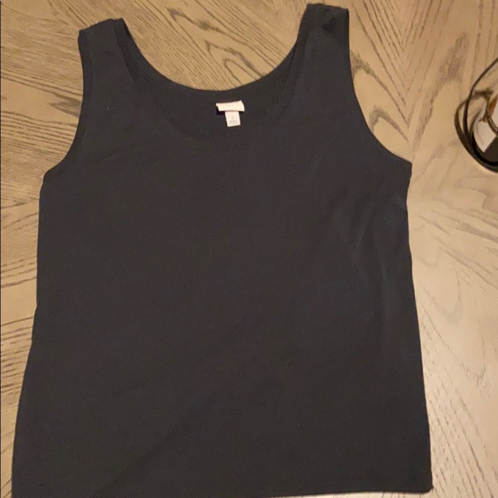 Black tank top